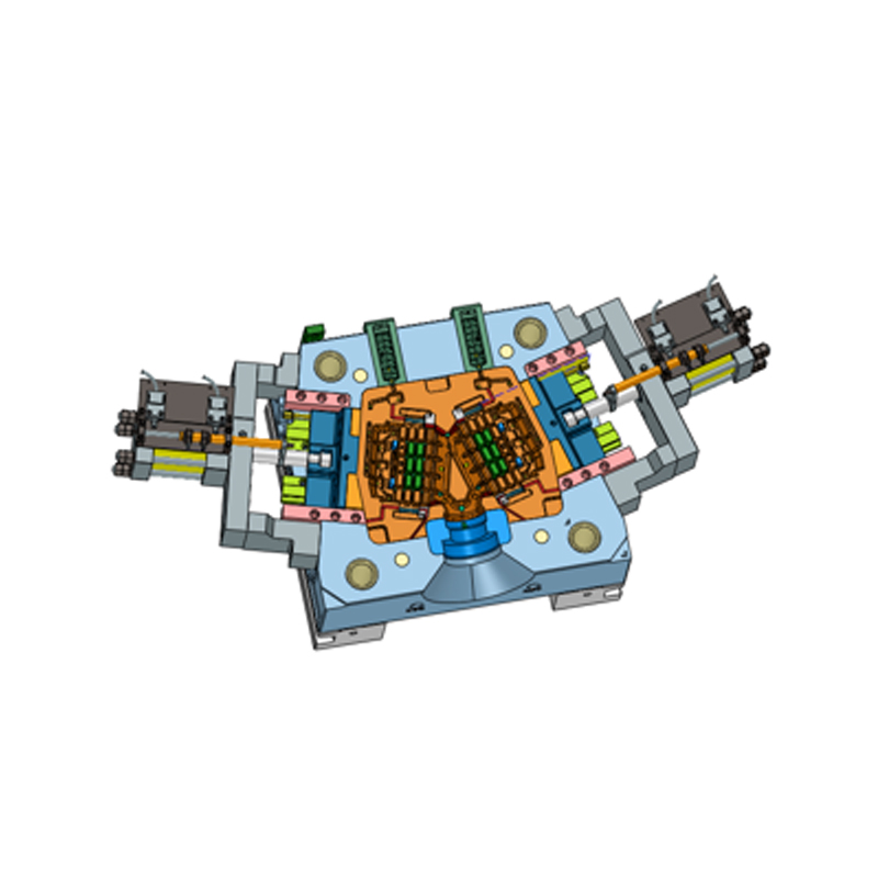 Płyta komory baterii odlewana ciśnieniowo ze stopu aluminium Jedna forma Dwa otwory